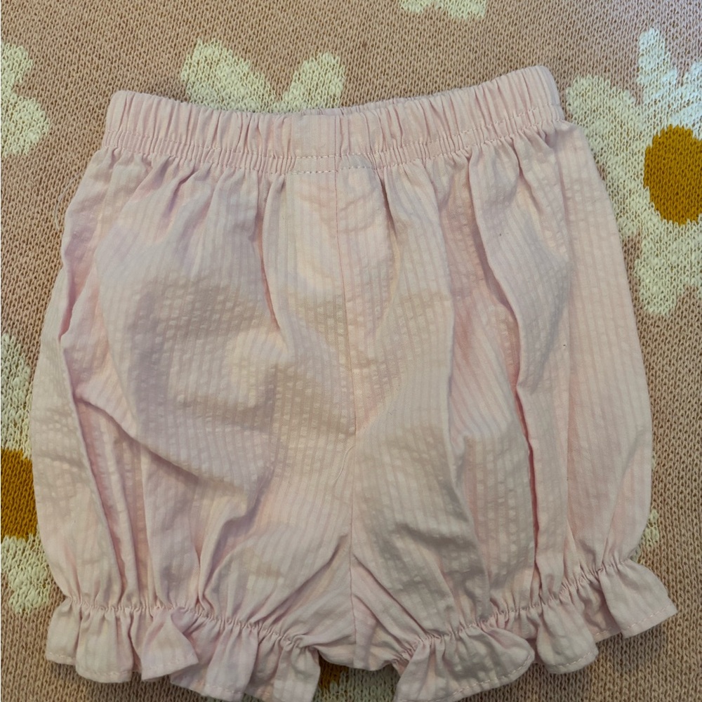 Pink Ruffled Kids Bloomers